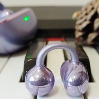 流光紫耳夹耳机很懂女生，戴灵C6 Pro，颜值与实力双在线