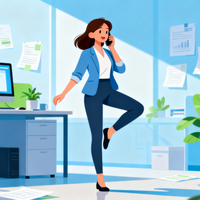 办公室碎片化运动：带薪养生还是变相摸鱼？全网观点大碰撞