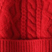 老人冬季保暖毛线帽推荐