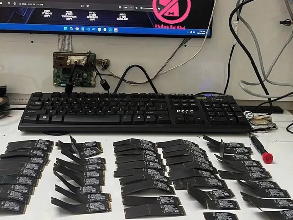 10岁男孩掰断了父亲的50块SSD，损失28000元