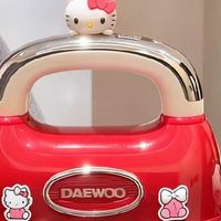 双旦家居焕新！大宇复古红挂烫机解锁精致生活♨️