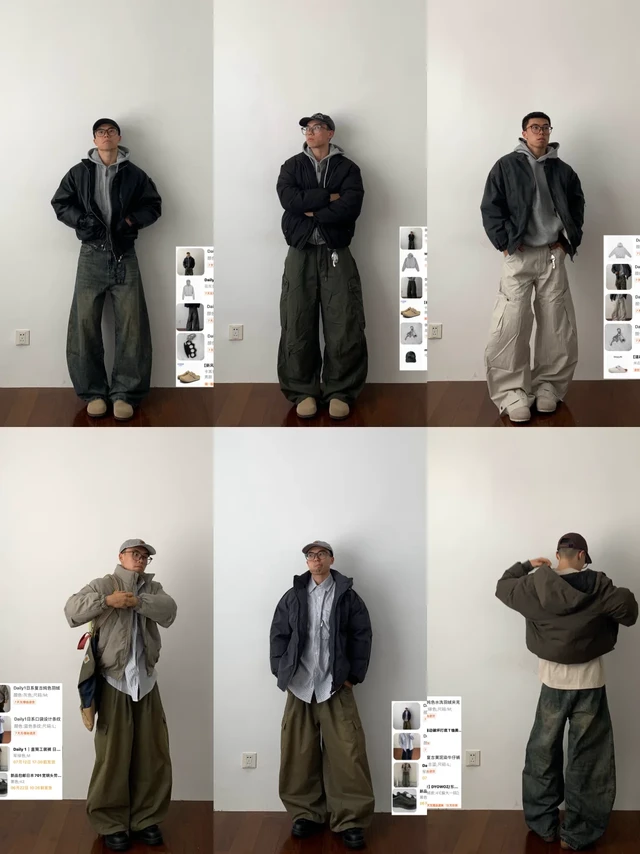 170日系男生秋冬穿搭合集