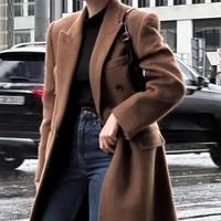 毛呢大衣搭配技巧：解锁高级感？