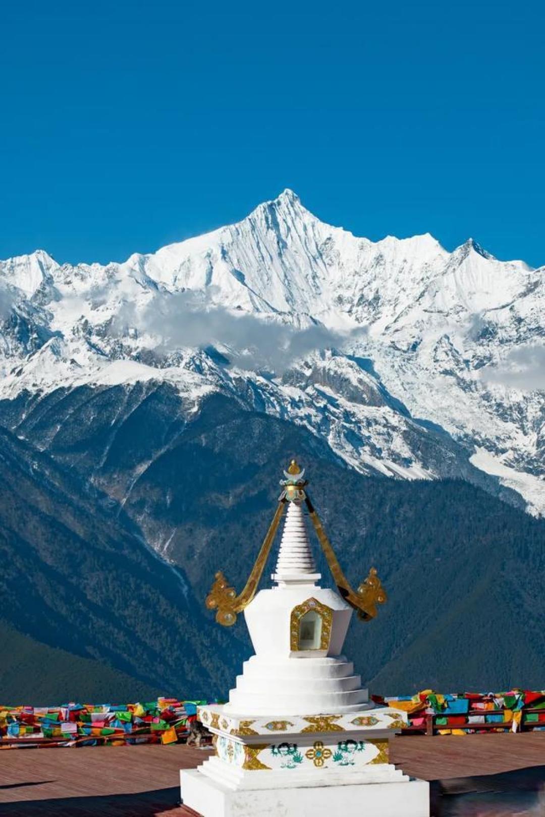 不只是日照金山!冬日的香格里拉才是真正的天堂模样