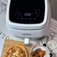 膳魔师空气炸锅6L可视免翻面+蒸烤一体，厨房小白狂喜🌟