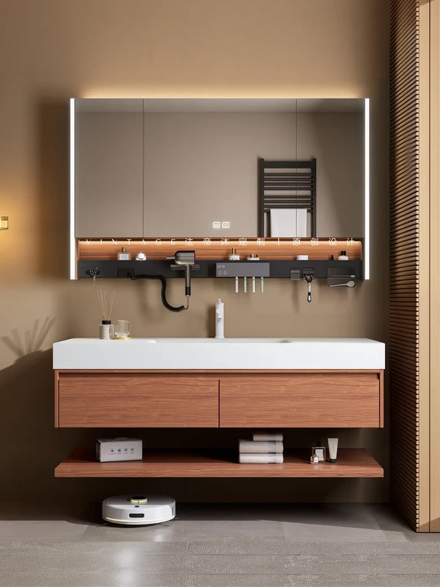 镜柜+多功能置物架浴室柜！收纳max！太香了