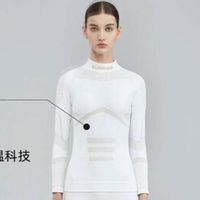 松野湃无惧滑雪衣：女孩雪地保暖排汗神器