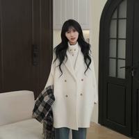 韩系氛围感焊在身上！伊迪卡双面呢大衣春秋封神✨