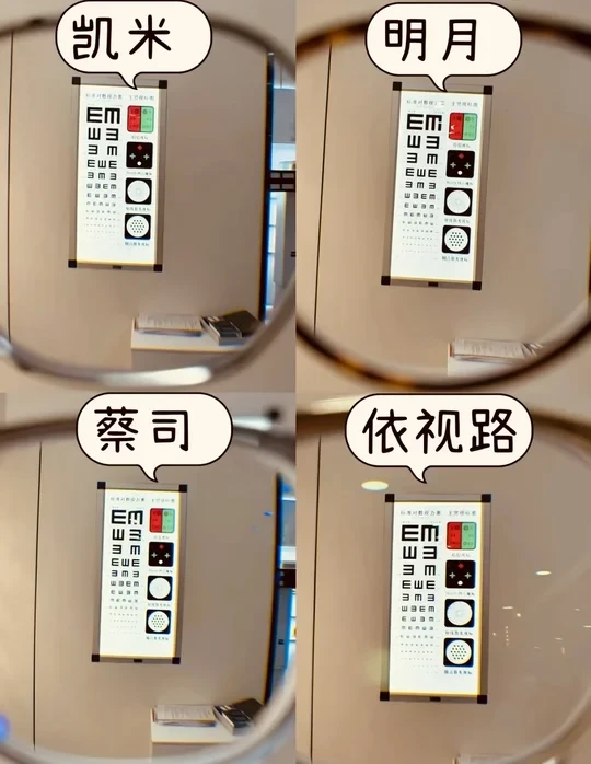 一个人线下配眼镜，对照我这个直接抄！