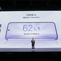 华为nova 15用上麒麟8020：整机性能提升62%！