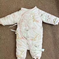 ❄️新生儿过冬刚需！这款欢喜小熊蝴蝶衣暖到我心坎里～