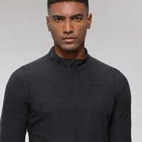 黑冰抓绒衣：保暖轻便抗菌