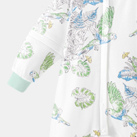 良良婴儿睡袋宝宝纯棉低敏抗菌秋冬分腿睡袋恒温防踢被