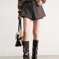 这条假两件裙裤把高级感焊在身上✨尢壹UNIQUE'EEES封神款