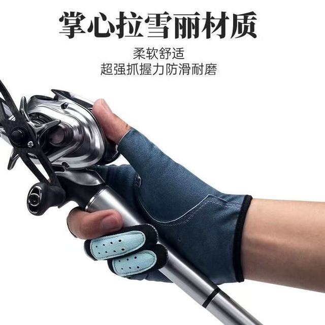 🌊被这双手套拿捏住了！再也不用怕挂底割手、沾饵粘手了！