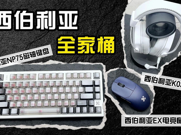 你以为西伯利亚只做耳机？电竞外设全家桶——西伯利亚全掌握，每一局都稳赢！