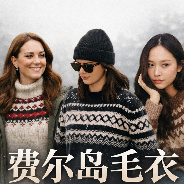 越花越高级？费尔岛毛衣的逆袭：从渔夫装备到王室标配