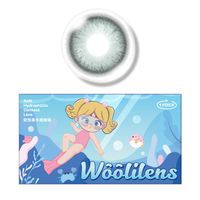 Woolilens沃莉丝半年抛大直径黑色美瞳 自然通勤必备