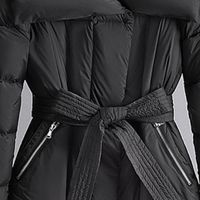 我的冬日穿搭好物之丝柏舍中长款羽绒服
