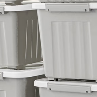 收纳拯救计划：SPACEXPERT 60L 带轮收纳箱，移动自由的杂物克星