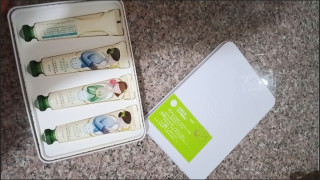 【圣诞节礼物】百雀羚三生花护手霜礼盒装补水保湿滋润不油腻正品