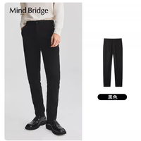 Mind Bridge 冬季加绒通勤裤实测｜打工人的冬日体面与温暖全拿捏