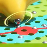 Hape圣诞磁吸钢珠画板｜娃的旅行解压神器，益智又有节日感🎄