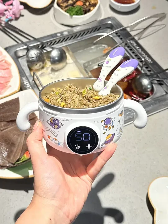 退了三次！！！终于买到最适合冬天用的辅食碗！