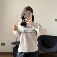 CROWNLESS未冕英式羊毛开衫｜把英伦庄园的秋日浪漫穿在身上