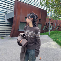 CROWNLESS25秋冬新英式羊毛开衫｜把英伦庄园的秋日浪漫穿在身上