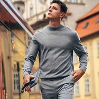 布先生可机洗毛T：一件让精英男士省心的打底羊毛衫