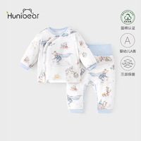 宝妈必入！欢喜小熊女童冬装家居服，软fufu暖到心坎里❄️