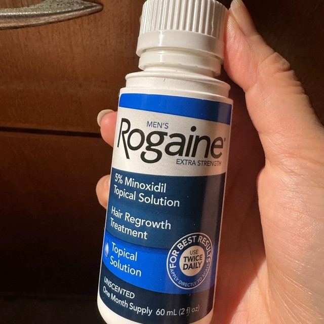 秃头星人逆袭！Rogaine让我发量炸裂啦