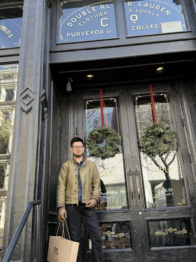 在纽约RRL店里 买到了一件Filson
