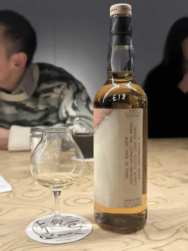 Thompson Bros最新小猫Clynelish24年 花香