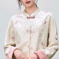 尚都比拉优雅国风套装女冬季 双旦不错的选择