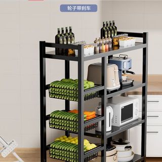 UOEN厨房置物架：多层蔬菜篮，助您厨房收纳！