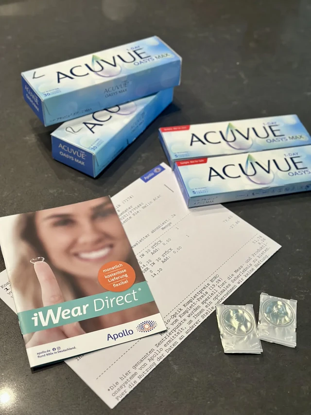 🇩🇪白嫖了80💶隐形眼镜