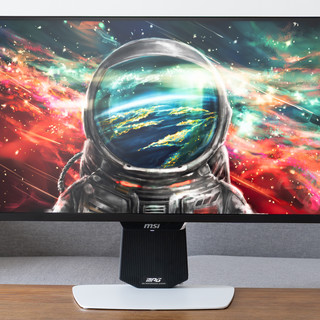 微星MPG 274URDFW E16M白龙：纯白美学、双模随心、MiniLED画质