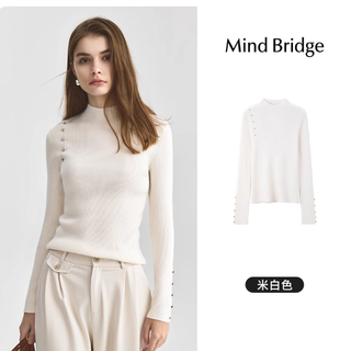 MindBridge2025新款半高领羊毛衫｜秋冬氛围感天花板！一件穿三季
