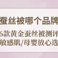 黄金蚕丝被哪个品牌好？6款黄金蚕丝被测评，敏感肌/母婴放心选