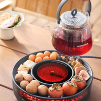 摩飞双区围炉煮茶器：茶食同步，围炉时光更温暖