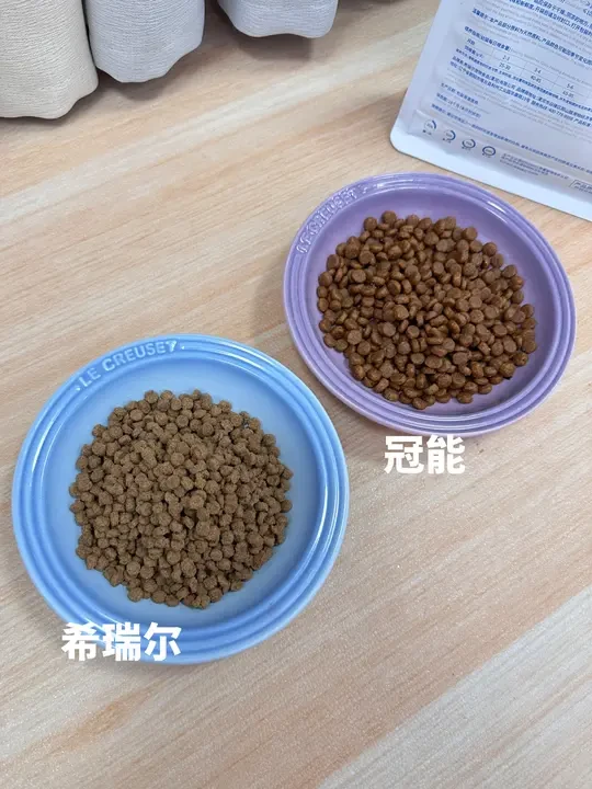 冠能和希瑞尔K12，幼猫粮咋选？