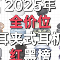 【耳夹式耳机】全价位耳机红黑榜推荐！