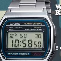 CASIO卡西欧 YOUTH系列-金属小方块 