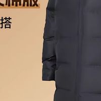 李宁长款休闲厚棉服