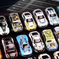 小男孩的双旦礼物，合金回力车礼盒