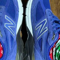 蓝调990v4，踩出冬日的质感步调