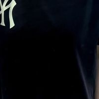 MLB腰果花NY标短袖夏日穿搭