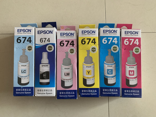 爱普生原装674墨水使用测评：专业级打印的品质之选